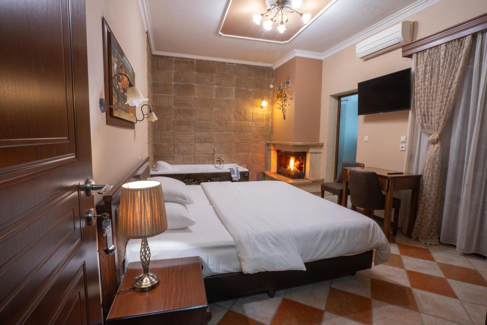 Kallinikos Guesthouse Káto Loutrákion Kültér fotó